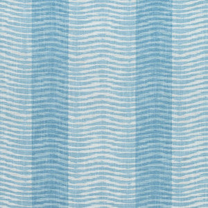 Wavelet Aqua F913097 by Thibaut Designer Fabric
