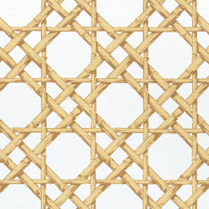 Cyrus Cane Gold F913144 by Thibaut Designer Fabric