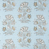 Lily Flower Spa Blue F913201 by Thibaut Designer Fabric