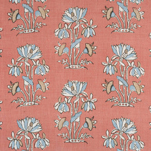 Lily Flower Coral F913205 by Thibaut Designer Fabric