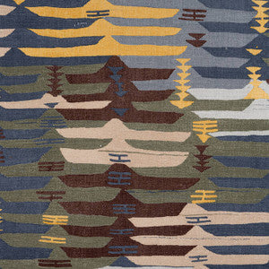 Rio Grande Bluestone and Moss F913209 by Thibaut Designer Fabric