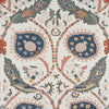 Lewis Coral and Blue F913219 by Thibaut Designer Fabric