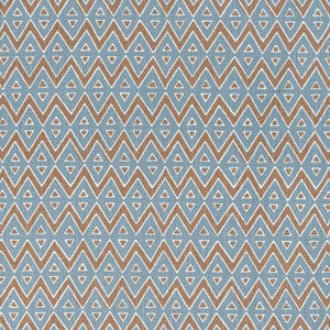Tiburon Spa Blue F913234 by Thibaut Designer Fabric