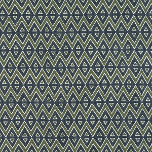 Tiburon Green and Bluestone F913235 by Thibaut Designer Fabric