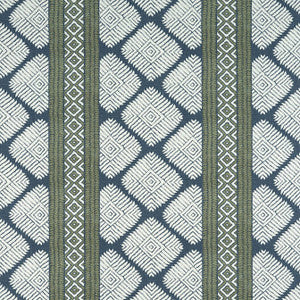 Austin Bluestone and Green F913247 by Thibaut Designer Fabric