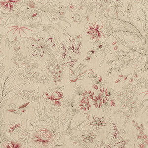 Rosalind Beige F913601 by Thibaut Designer Fabric