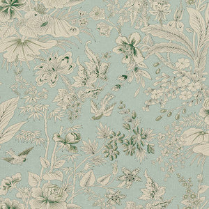 Rosalind Mist F913603 by Thibaut Designer Fabric