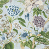 Hill Garden Spa Blue F913654 by Thibaut Designer Fabric
