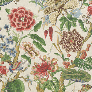 Hill Garden Flax F913657 by Thibaut Designer Fabric
