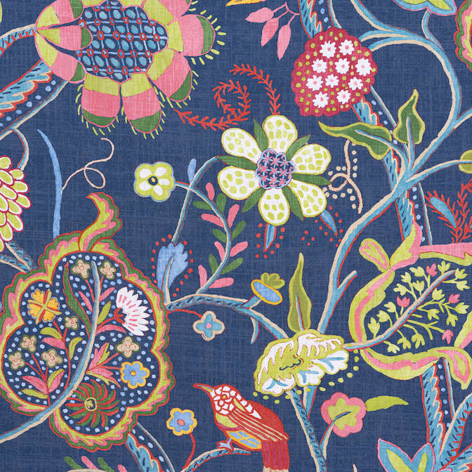Windsor Navy F914303 by Thibaut Fabric Thibaut Fabric Windsor Navy F914303Fabric Canopy Fabric Book 100% Linen THAILAND </p><p>Repeat: V: 41 54 - Fabric Carolina -