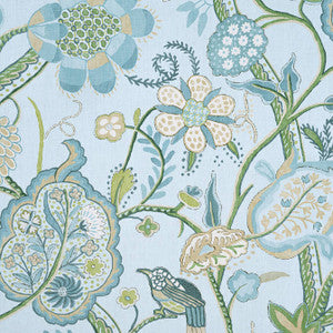 Windsor Spa Blue F914304 by Thibaut Designer Fabric