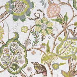 Windsor Brown and Green F914306 by Thibaut Designer Fabric