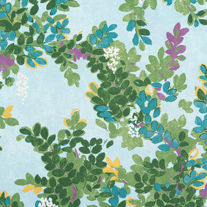Central Park Sky Blue F914334 by Thibaut Designer Fabric