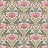 LOTUS Cranberry F914606 by Thibaut Designer Fabric
