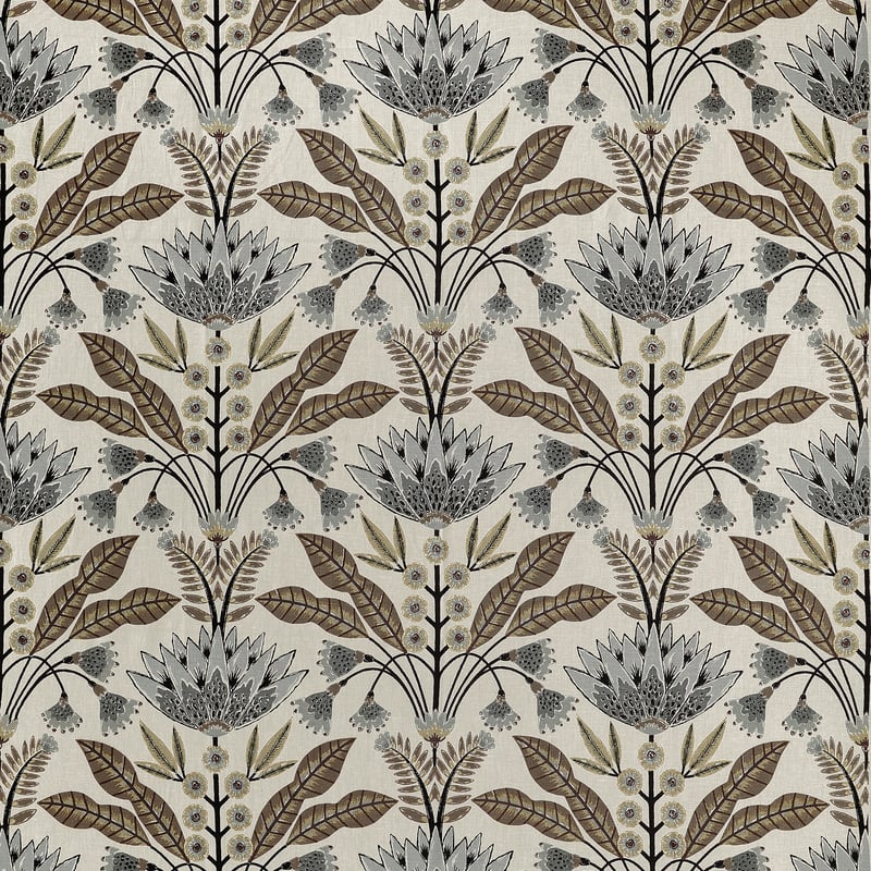 LOTUS Natural F914607 by Thibaut Designer Fabric