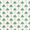 MAY TREE Blue and Green F914615 by Thibaut Designer Fabric