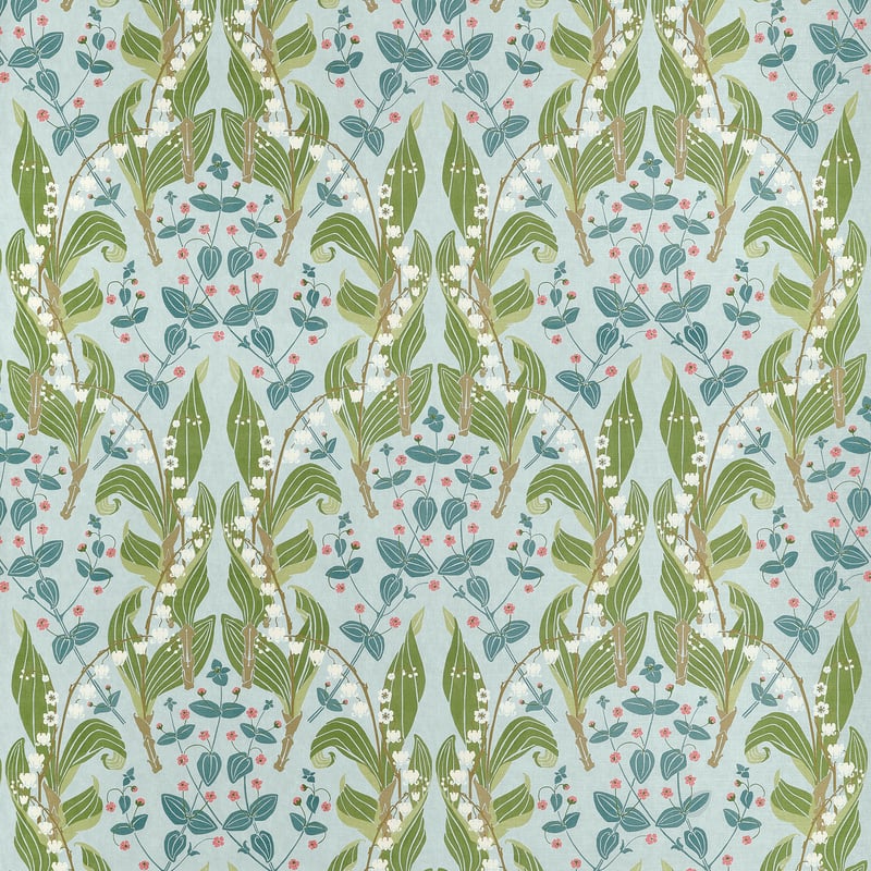 HARBOR SPRINGS Spa Blue F914618 by Thibaut Designer Fabric