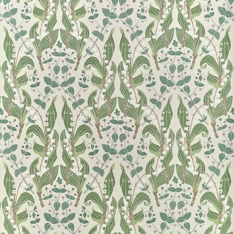 HARBOR SPRINGS Sage and Green F914619 by Thibaut Designer Fabric