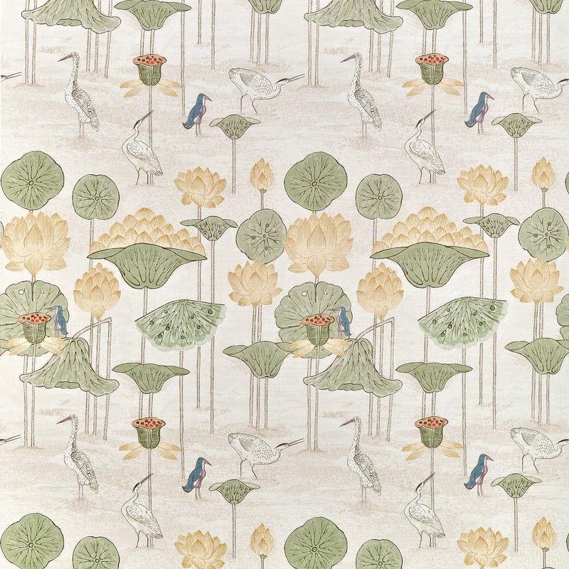 MALEA Gold F914634 by Thibaut Designer Fabric