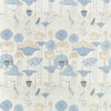 MALEA Blue and Beige F914636 by Thibaut Designer Fabric