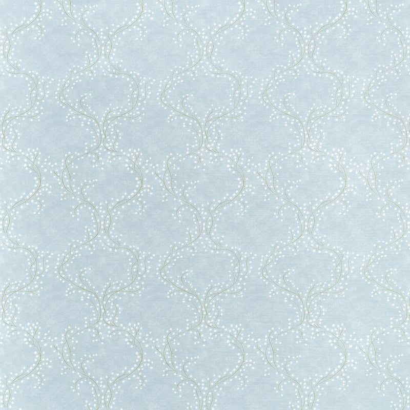 MARKLE TRAIL Spa Blue F914641 by Thibaut Designer Fabric
