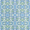 MARGAUX Blue and Green F914644 by Thibaut Designer Fabric