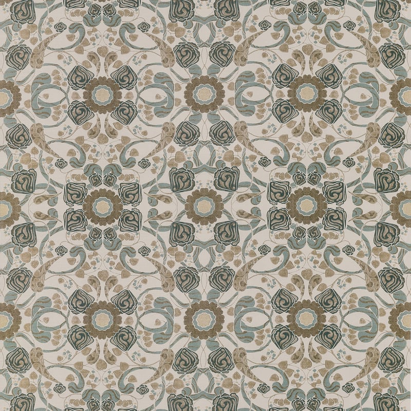 MARGAUX Brown F914647 by Thibaut Designer Fabric