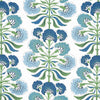 Tybee Tree Green and Blue F916215 by Thibaut Designer Fabric
