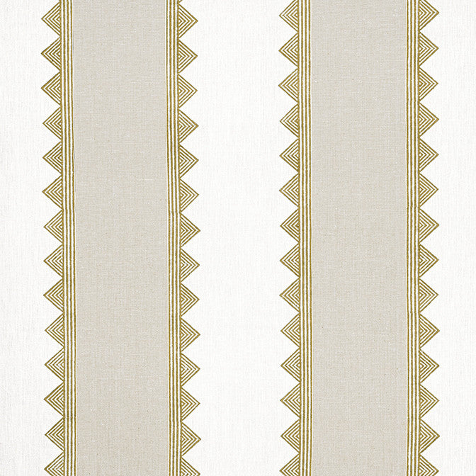 Kismet Stripe Camel F916229 by Thibaut Fabric Thibaut Fabric Kismet Stripe Camel F916229Fabric Kismet Fabric Book 55% Cotton, 45% Linen INDIA </p><p>Repeat: V: 2 54 - Fabric Carolina -