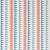 Lomita Stripe French Blue and Coral F916237 by Thibaut Designer Fabric