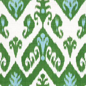 Indies Ikat Green F916246 by Thibaut Designer Fabric