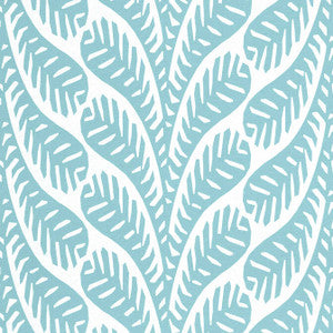 Ginger Spa Blue F920829 by Thibaut Designer Fabric