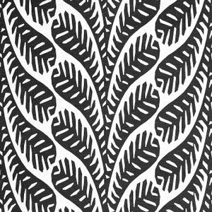 Ginger Black F920830 by Thibaut Designer Fabric
