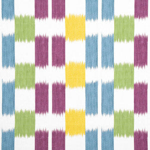 Kasuri Plum and Teal F920834 by Thibaut Designer Fabric