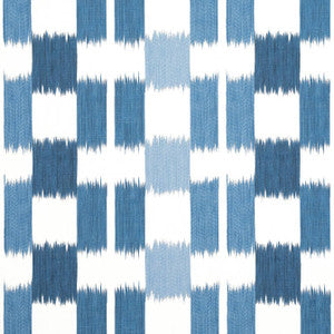 Kasuri Blue and White F920835 by Thibaut Designer Fabric