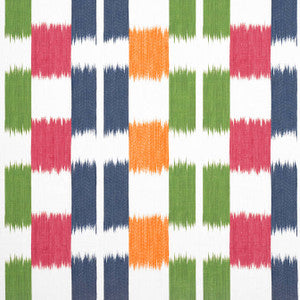 Kasuri Green and Pink F920838 by Thibaut Designer Fabric