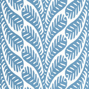 Ginger Blue F920848 by Thibaut Designer Fabric