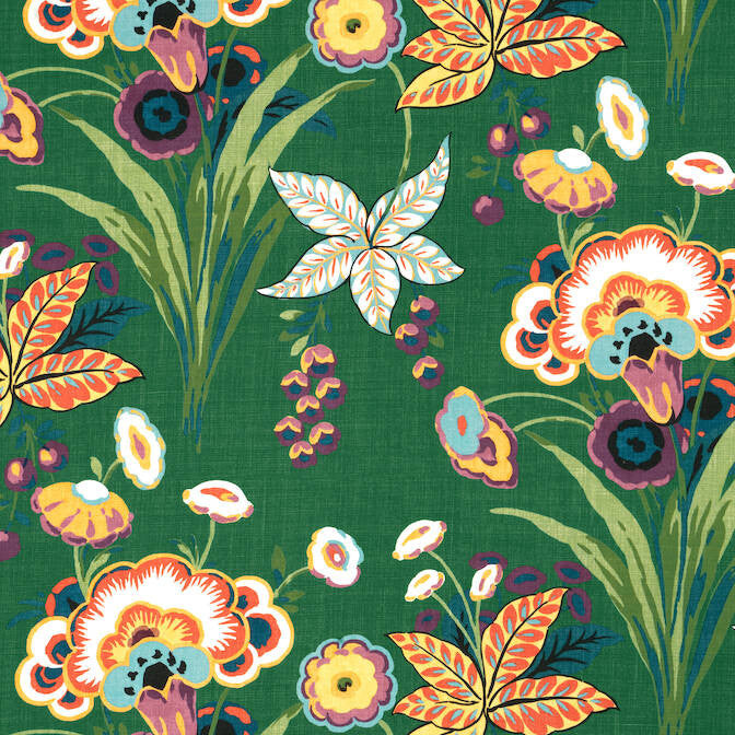Pasadena Emerald F920849 by Thibaut Fabric Thibaut Fabric Pasadena Emerald F920849Fabric Eden Fabric Book 52% Linen, 36% Cotton, 12% Nylon THAILAND </p><p>Repeat: V: 24 54 - Fabric Carolina -