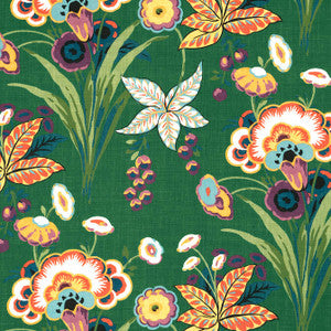 Pasadena Emerald F920849 by Thibaut Designer Fabric