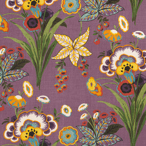 Pasadena Plum F920850 by Thibaut Designer Fabric