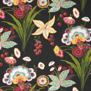 Pasadena Black F920853 by Thibaut Designer Fabric