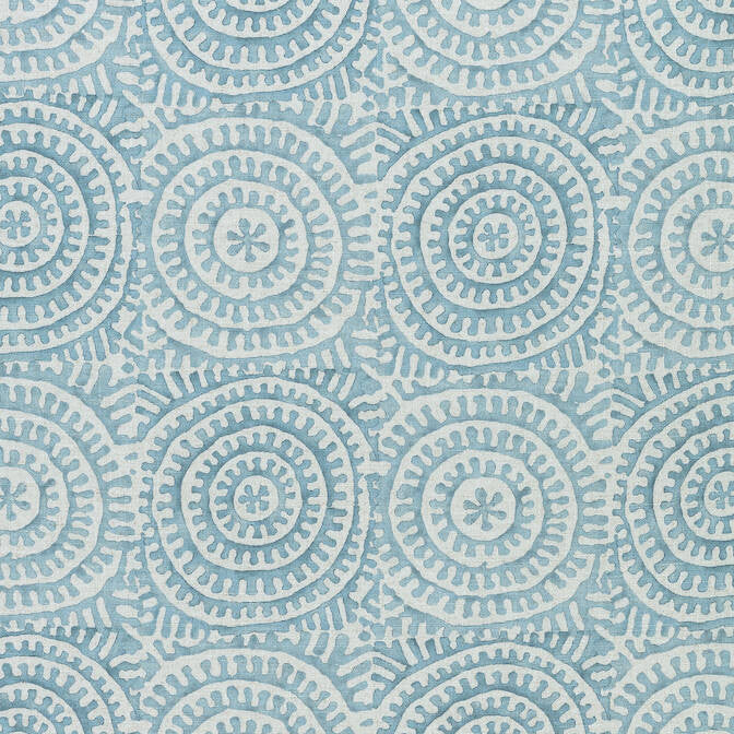 Kasai Aqua F92930 by Thibaut Fabric Thibaut Fabric Kasai Aqua F92930Fabric Paramount Fabric Book 49%Vis, 26%Lin, 17%Cot, 8%Poly THAILAND </p><p>Repeat: V: 18.25 53 - Fabric Carolina -