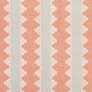 Dhara Stripe Orange F92936 by Thibaut Designer Fabric
