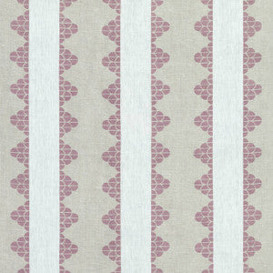 Dhara Stripe Plum F92940 by Thibaut Designer Fabric