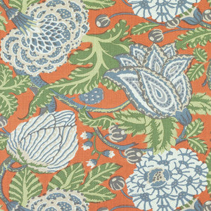Mitford Orange F92945 by Thibaut Designer Fabric