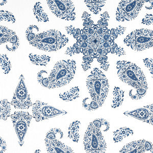 East India Blue and White F936429 by Thibaut Designer Fabric