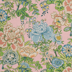 Peony Garden Blush F942016 by Thibaut Designer Fabric