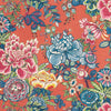 Peony Garden Coral F942018 by Thibaut Designer Fabric