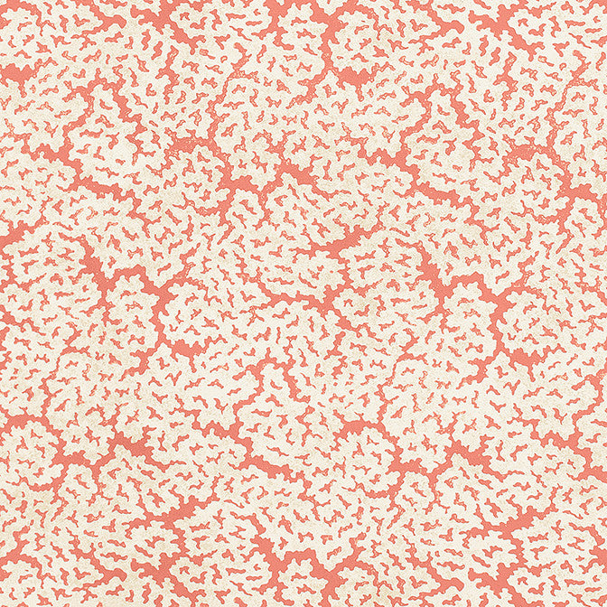 Maldives Coral F942043 by Thibaut Fabric Thibaut Fabric Maldives Coral F942043Fabric Sojourn Fabric Book 100% Cotton ITALY </p><p>Repeat: V: 21.75 53 - Fabric Carolina -