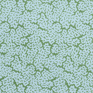 Maldives Blue and Green F942044 by Thibaut Designer Fabric